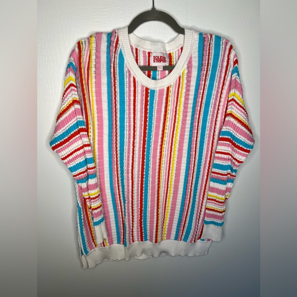 SOLID AND STRIPED Max Striped Sweater - Picture 10 of 10